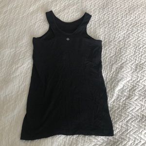 Lululemon high neck tank with built in bra
